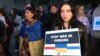 Protesti u Beogradu ispred ambasade Rusije protiv rata u Ukrajini, oktobar 2022. 