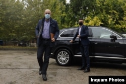 Kelemen Hunor, liderul UDMR, la sosirea la sediul PNL