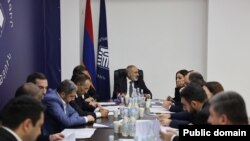 Իշխող «Քաղաքացիական պայմանագիր» կուսակցության վարչության նիստ՝ վարչապետ Նիկոլ Փաշինյանի նախագահությամբ, հոկտեմբեր, 2024թ.