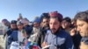 منظور پښتین په باجوړ کې وینا کوي. 