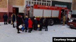 Майлуу-Суу шаары. 15-январь, 2022-жыл.