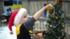 Budva, Montenegro, Ukrainian educo center, Jegor and the Christmas tree