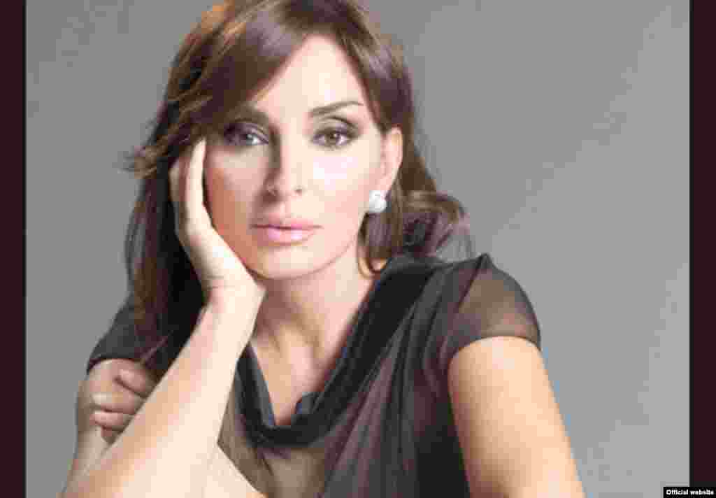 Ilham Aliyev has described his wife as "the most beautiful woman in Azerbaijan."