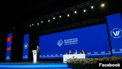 Armenia - The ruling Civil Contract party holds a concgress in Yerevan, October 29, 2022.