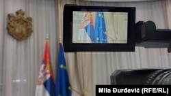 Zastave Srbije i Evropske unije