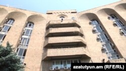 Armenia - A government building in Yerevan that houses the Ministry of Health.