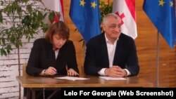 ელენე ხოშტარია, მამუკა ხაზარაძე. 