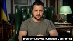 Predsednik Ukrajine Volodimir Zelenski u Kijevu, 10. novembar 2022. 