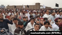 د پښتون ژغورنې غورځنګ د یو پخوانۍ غونډې عکس 