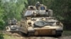 U.S. soldiers take part in joint military exercises in northwestern Poland on June 2. 