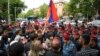 Ցուցարարները և ոստիկանները, Երևան, մայիս, 2024.