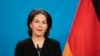 Njemačka ministrica vanjskih poslova Annalena Baerbock