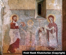 Որմնանկար Դադիվանքում: