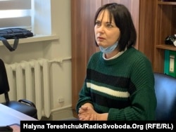 "My city is being wiped off the face of the Earth,” says Inna Shchukina, who fled from her native Kharkiv when the war started. She is now being treated at the Lviv Regional Oncological Medical and Diagnostic Center.