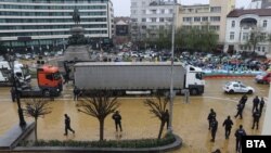 Блокадата пред Народното събрание в София