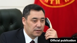 Садыр Жапаров. 