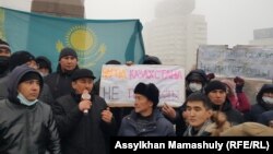 Тазоҳурот дар Қазоқистон.