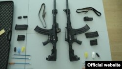 Ферганада колго түшүрүлгөн курал.