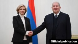 Վալերի Պեկրեսին ընդունել է Արմեն Սարգսյանը, 21-ը դեկտեմբերի, 2021թ․