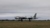 Ruski strateški bombarder Tu-95 poleće tokom zajedničke vojne vežbe Rusije i Kine, 24. maj 2022.