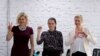 Veranika Capkala, Svetlana Tihanovskaja i Marija Kalesnikava