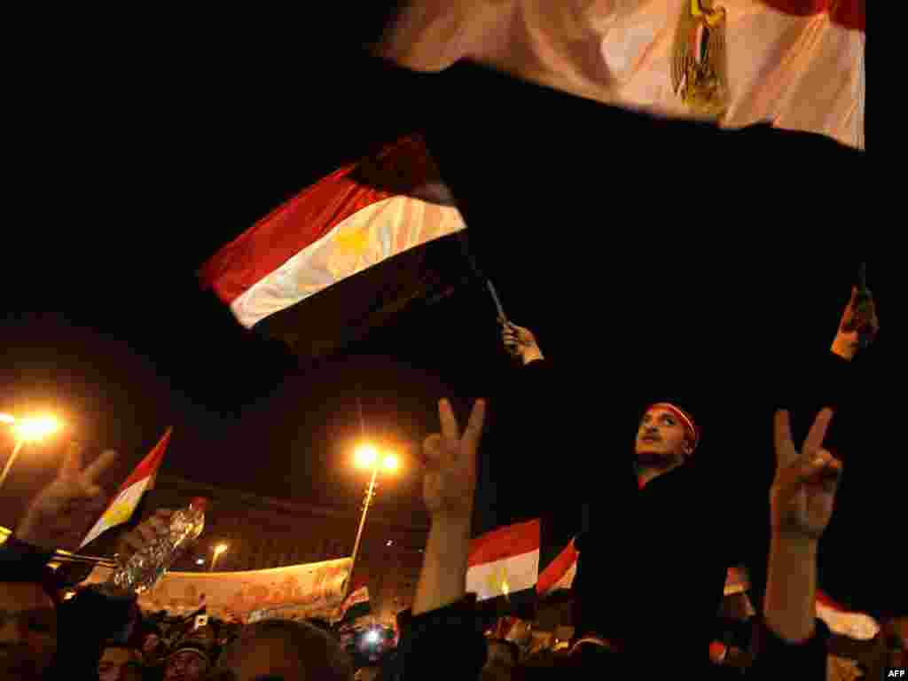 Kairo, 10.02.2011. Foto: AFP / Patrick Baz