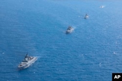 12 septembrie - exercițiu al navelor de război rusești în Marea Mediterană, în largul portului Tartus.