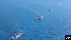Російські військові кораблі в Середземному морі, фото ілюстративне