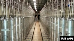 Razni strojevi za centrifuge u postrojenju za obogaćivanje urana u Natanzu, 17. aprila 2021.