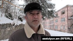 Карен из Арцаха живет в бывшем интернате в Дилижане, февраль 2025 г.