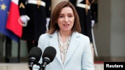 Moldovan President Maia Sandu 