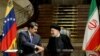 Predsednik Venecuele Nikolas Maduro i predsednik Irana Ebrahim Raisi tokom sastnka u Teheranu, 11. jun 2022. 