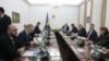 Sjednica Predsjedništva Bosne i Hercegovine s ministrima o situaciji u zemlji prouzrokovanoj virusom korona, Sarajevo, 16. mart 2020. godine.
