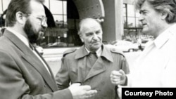 Stjepan Kljujić, Alija Izetbegović i Radovan Karadžić 1992. godine