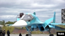 Російський тактичний бомбардувальник Су-34, ілюстративне фото