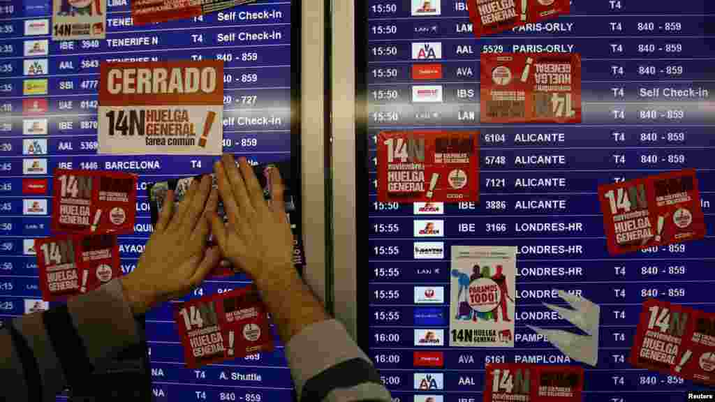 Španjolska, Madrid, 14. novembar 2012. Foto: REUTERS / Sergio Perez
