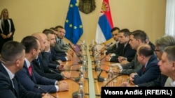 Predstavnici Srpske liste na sastanku sa predstavnicima Vlade Srbije u Beogradu, ilustrativna fotografija