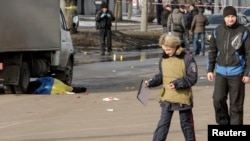 Місце вибуху, Харків, 22 лютого 2015 року