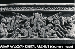 Деталь хачкара з Джульфи, 1915 рік