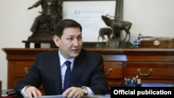 Абдил Сегизбаев, УКМКны жетектеп турган жылдары тартылган сүрөт. 