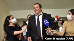 «Բարգավաճ Հայաստան» կուսակցության նախագահ Գագիկ Ծառուկյանը խորհրդարանում, 16-ը հունիսի, 2020թ.