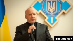 Секретар Ради національної безпеки і оборони України Олександр Турчинов. Київ, 10 жовтня 2016 року