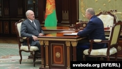 Аляксандар Лукашэнка прыняў справаздачу старшыні Сьледчага камітэту Івана Наскевіча