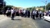 Митинг жителей села Жаны-Арык. 9 сентября 2015 года.
