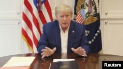 Donald Tramp se obratio iz bolnice, video porukom