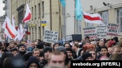 «Марш недармаедаў» у Менску. Выніковы фотарэпартаж