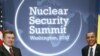 U.S. President Barack Obama (right) meets with Ukraine's President Viktor Yanukovych at the Nuclear Security Summit in Washington 