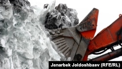 Кумтөр кенин иштетүүдөн зыянга учураган Давыдов мөңгүсү. 23-февраль, 2013-жыл