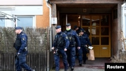 Полиция в Стокгольме 