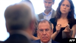 Министр Сергей Лавров Сириянын Элдик Кеңешинин өкүлдөрү менен Москвада жолукту. 11-июль, 2012-жыл